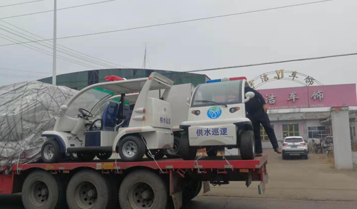 繁峙自來(lái)水公司-供水巡邏車(chē)