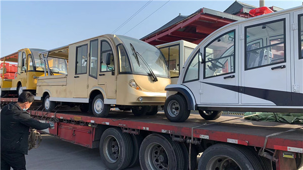 中國汾酒城分批交車